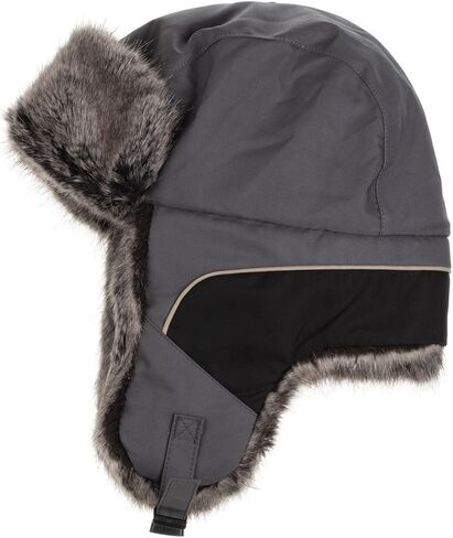 Winter Trapper Hat, Windproof Faux Fur Warm Aviator Hat with Earflaps for Ski Cold Weather Outdoor Hunting in Saudi Arabia