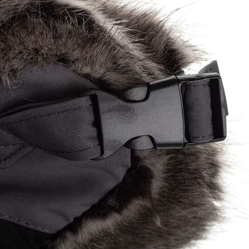 Winter Trapper Hat, Windproof Faux Fur Warm Aviator Hat with Earflaps for Ski Cold Weather Outdoor Hunting in Saudi Arabia