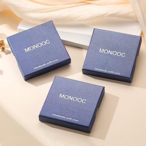 MONOOC هدايا قطة لطيفة للفتيات المراهقات والأطفال - قلادات أولية لطيفة باللون الوردي الفاتح عيار 14 قيراط مطلية بالذهب قلادات أولية هدية لمحبي القطط هدايا عيد ميلاد للفتيات والأطفال والمجوهرات in Kuwait