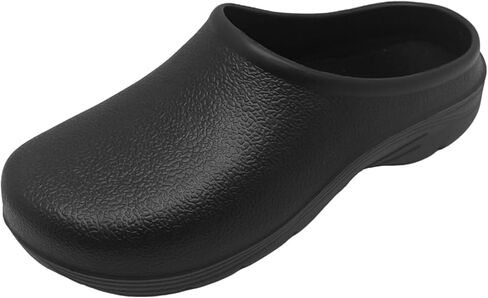 قباقيب عمل مغلقة عند الأصابع للنساء والرجال، أحذية عمل قابلة للتنفس سهلة الارتداء، أحذية طهاة ممرضة EVA مقاومة للماء، دعم القوس مع نعل داخلي مبطن قابل للإزالة، كعب مغلق، قباقيب تنظيف المطبخ والحديقة والمستشفى in Kuwait