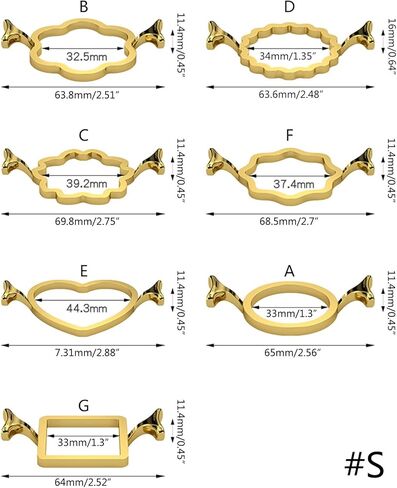PANGBOER Seal Mold, 1Pc Metal Seal Molds for Stamps for Packaging Envelopes Card Decors Wedding Invitations Card in Kuwait