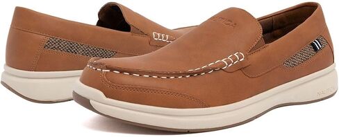 Nautica Men’s Slip-On Loafers, Casual Boat Shoes with Cushioned Comfort Insole, Everyday Walking Moccasin Deck Shoes for All-Day Comfort in Kuwait