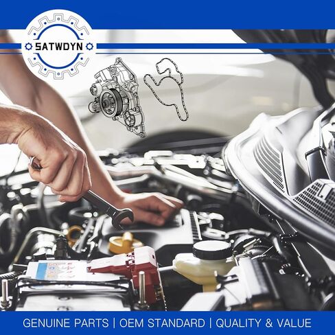 Silicone Engine Water Pump Gasket Coolant Pump Seal Compatible with Dodge Challenger Charger Durango Chrysler 300 Jeep Grand Cherokee V8 5.7L 6.4L 2011-2022 53022340AC AW6653 in Saudi Arabia