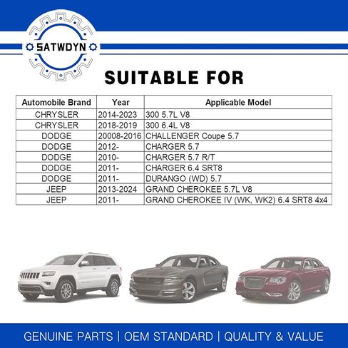 Silicone Engine Water Pump Gasket Coolant Pump Seal Compatible with Dodge Challenger Charger Durango Chrysler 300 Jeep Grand Cherokee V8 5.7L 6.4L 2011-2022 53022340AC AW6653 in Saudi Arabia