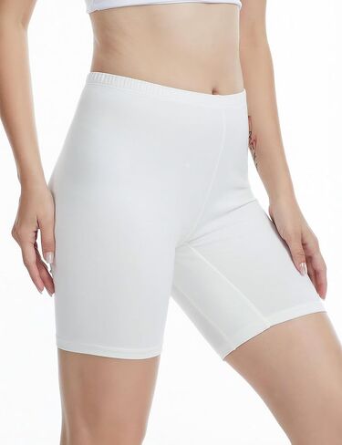 GYS Bamboo Viscose Women's Slip Shorts for Under Dresses, Cloud-like Soft Anti Chafing Stretchy Boyshorts Panties in Saudi Arabia
