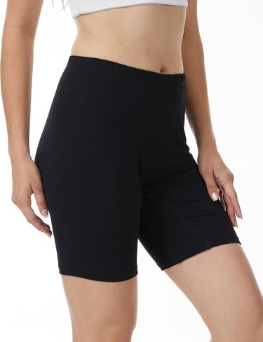 GYS Bamboo Viscose Women's Slip Shorts for Under Dresses, Cloud-like Soft Anti Chafing Stretchy Boyshorts Panties in Saudi Arabia