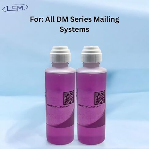 IDEALSEAL Envelope Moistener (120 ML) (3600 Envelopes) E-Z Seal Compatible 4 oz. Dabber Bottle of Sealing Solution PB Sealing Solution 601-7 Postage Stamp Envelope Seal (2 Bottles, Purple) in Saudi Arabia