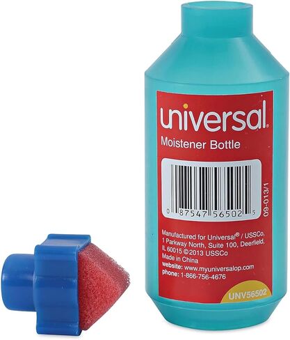 Universal 56502 - Squeeze Bottle Moistener, 2 oz, Blue in Saudi Arabia