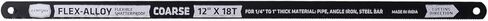 Century Drill & Tool 4336 High Carbon Alloy Steel Hacksaw Blade Set, 3 Piece in Saudi Arabia