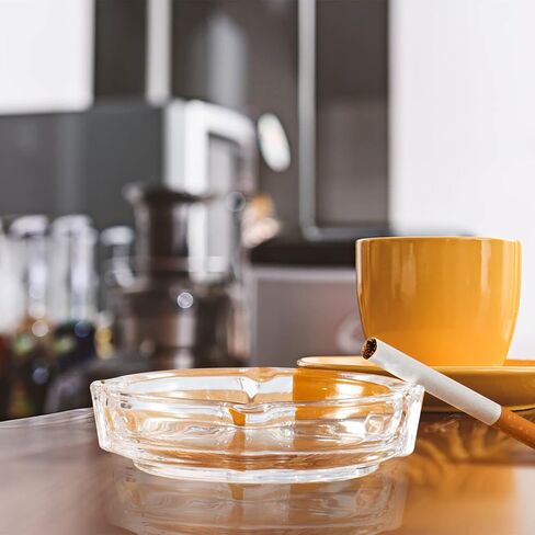 منفضة سجائر زجاجية، منافض سجائر كريستالية، منافض سجائر سيجار منزلية (ب) in Kuwait