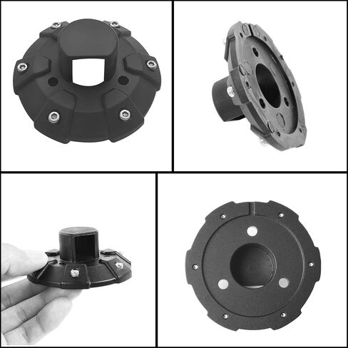 Antenna Base Cover for 2007-2025 Wrangler JK JL Gladiator JT Black ABS Plastic Replacement Parts in Saudi Arabia