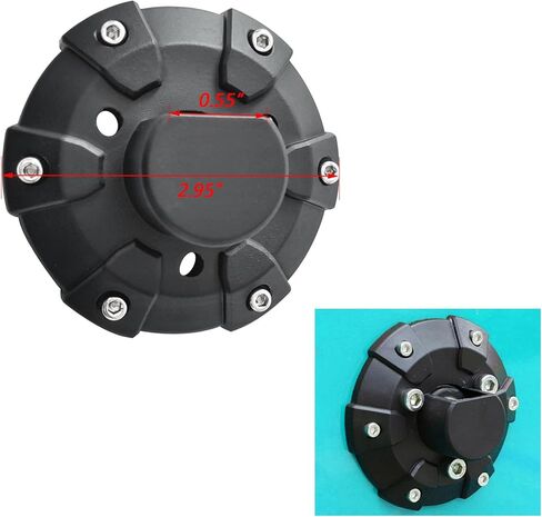 Antenna Base Cover for 2007-2025 Wrangler JK JL Gladiator JT Black ABS Plastic Replacement Parts in Saudi Arabia