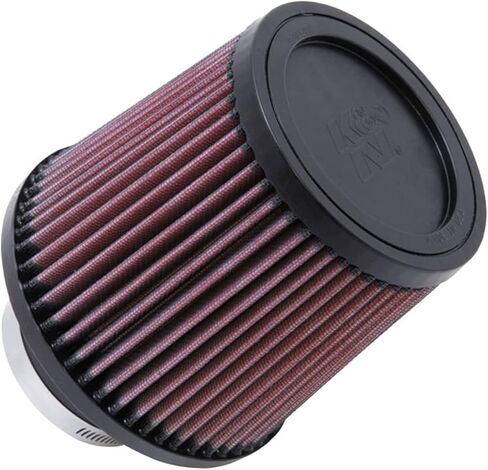 K&N Universal Clamp-On Air Intake Filter: High Performance, Premium Washable, Replacement Filter: Flange Diameter: 3 In, Filter Height: 5.5625 In, Flange Length: 1.75 In, Shape: Round Tapered, RU-4990 in Saudi Arabia