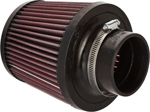 K&N Universal Clamp-On Air Intake Filter: High Performance, Premium Washable, Replacement Filter: Flange Diameter: 3 In, Filter Height: 5.5625 In, Flange Length: 1.75 In, Shape: Round Tapered, RU-4990 in Saudi Arabia