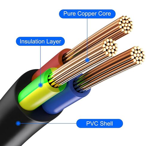 XMSJSIY XH2.54 1 to 2 Connector Terminal Wire 2-Pin XH2.54 Female to Dual Male 2.54mm Pitch Motherboard PWM PC Chassis Fan Y Splitter Terminal Connector for PC Fan 3D Printer LED Light - 6PCS in Saudi Arabia