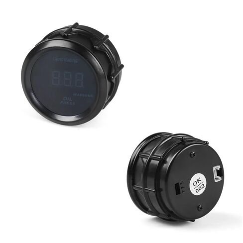 2 "52 مللي متر مقياس ضغط الزيت الرقمي 0-150PSI الأزرق Led مع جهاز استشعار سيارة متر BX101464 in Saudi Arabia