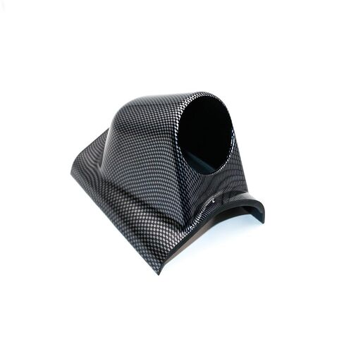 2" 52mm Gauge Holder Carbon Black Style Single Gauge Pod Plastic Support for Left Hand Drive BX101029 in Saudi Arabia