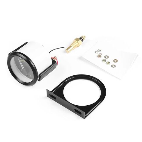 2" 52mm Water Temp Gauge 40-120 Celsius /100-250 Fahrenheit Pointer Auto White Led Car Meter in Saudi Arabia
