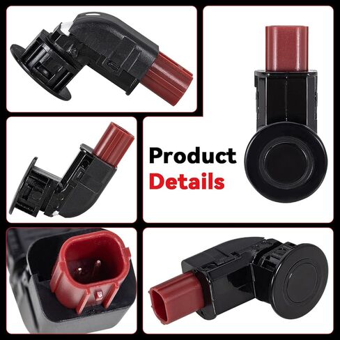 2pcs PDC Bumper Parking Aid Assist Sensor Backup Reverse Radar Replacement Kit - Compatible with Honda 2005-2010 Odyssey 2004-2013 CR-V CRV - 188200-9860 39680-SHJ-A61 in Saudi Arabia