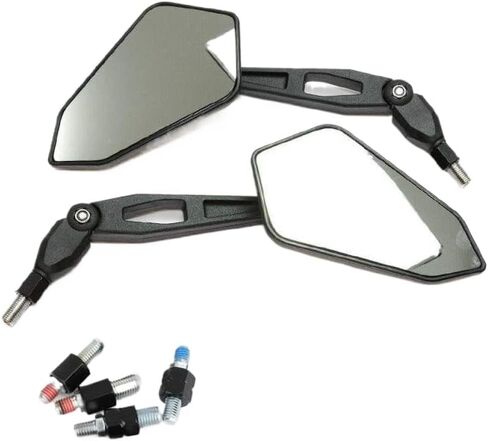 Rear View Side Mirrors M8 M10 Compatible With MT09 KL600 KLR600 in Kuwait
