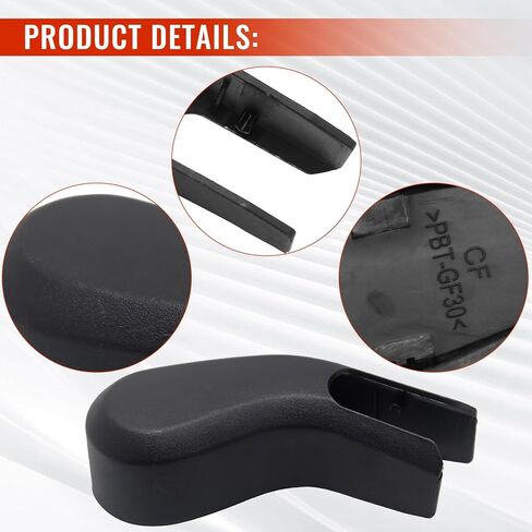 Rear Windshield Nut Cover Fit for Volvo XC60 2018-2022 Car Wiper Arm Nut Cap Wiper Arm Cover Replace 31693536 32285176 in Saudi Arabia