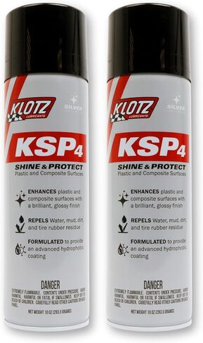 Klotz KSP4 Shine & Protect for Plastic or Composite Surfaces - 10oz Spray Bottles - 2 Pack in Saudi Arabia