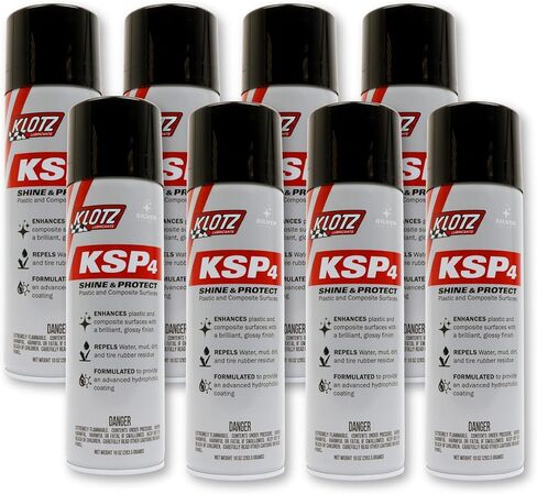 Klotz KSP4 Shine & Protect for Plastic or Composite Surfaces - 10oz Spray Bottles - 2 Pack in Saudi Arabia
