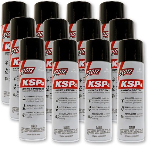 Klotz KSP4 Shine & Protect for Plastic or Composite Surfaces - 10oz Spray Bottles - 2 Pack in Saudi Arabia