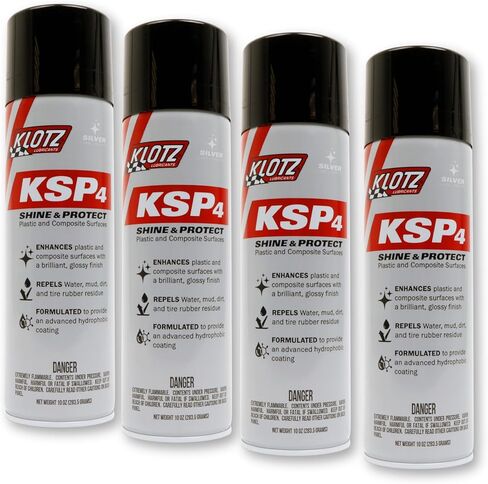 Klotz KSP4 Shine & Protect for Plastic or Composite Surfaces - 10oz Spray Bottles - 2 Pack in Saudi Arabia