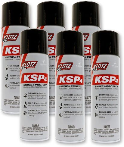 Klotz KSP4 Shine & Protect for Plastic or Composite Surfaces - 10oz Spray Bottles - 2 Pack in Saudi Arabia