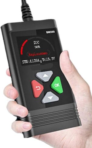 Car Analyzer Cranking Load Check 6V 12V Tester Universal Machine with Multi-Language in Saudi Arabia