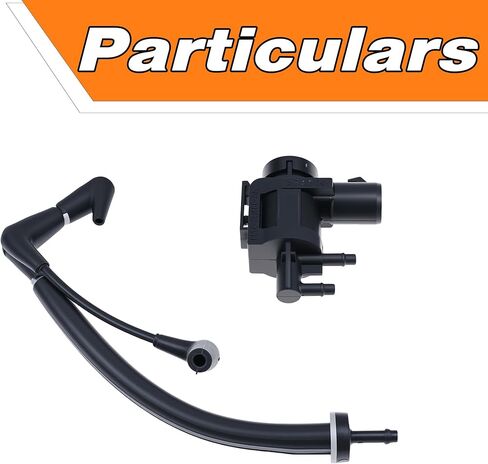 4x4 Vacuum Solenoid Valve and Auto-Locking Hub Vacuum Line Tube Check Valve Combo Kit Compatible with Ford F150 2015-2020, Replace#7L1Z-9H465-B FL3Z3A788B in Saudi Arabia