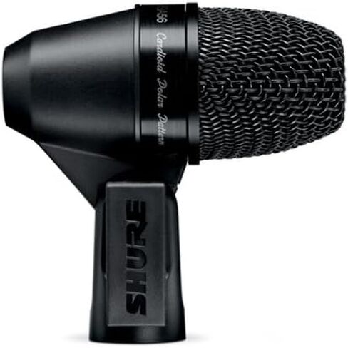Shure PGA56 Dynamic Microphone - with Cardioid Pick-up Pattern, Swivel-Mount Dynamic Snare/Tom Microphone with AP56DM Drum Mount (PGA56-XLR) in Saudi Arabia
