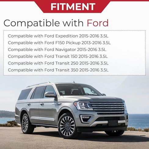 شاحن توربيني مزدوج يسار ويمين متوافق مع فورد f150 إكسبيديشن ترانزيت 2013-2016 3.5 لتر V6 استبدال 53039880470 53039880469 in Kuwait