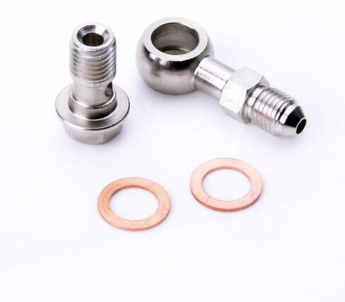 طقم بانجو بولت M12x1.5 مم 4AN Turbo Coolant GT12 / متوافق مع فولفو ساب TD04H TD04HL in Saudi Arabia