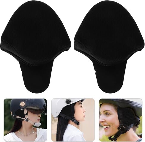 Windproof Ear Protectors for Cycling Helmet Full Coverage Audible Riding Ear Covers for Cold Weather Biking Comfortable Full Coverage in Saudi Arabia