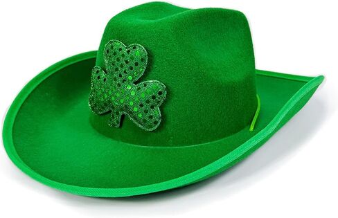 St. Patrick’s Day Leprechaun Fedora Top Hat Trendy Print Adjustable Drawstring Hat for Women Men Party Club in Saudi Arabia