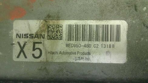 وحدة التحكم في المحرك ECM تناسب 11-12 متوافقة مع نيسان سنترا MEC950-480 C2 MEC950480C2 in Kuwait