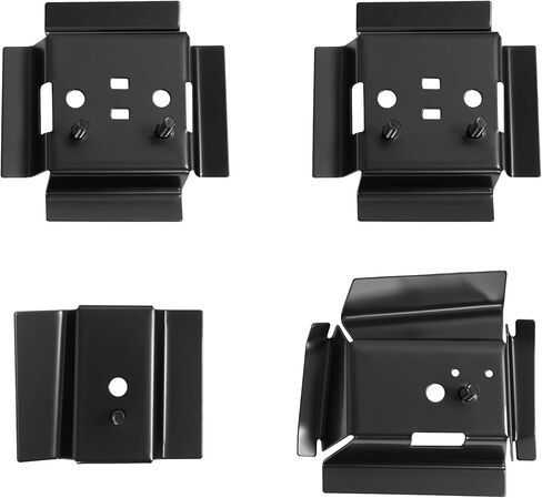 Outer & Inner Seat Mount & Floor Pan Mount Compatible with 1978-1987 Buick Century Regal Grand Oldsmobile Cutlass 442 Pontiac Grand Chevrolet Monte Carlo GMC Caballero Steel Electrophoresis in Saudi Arabia