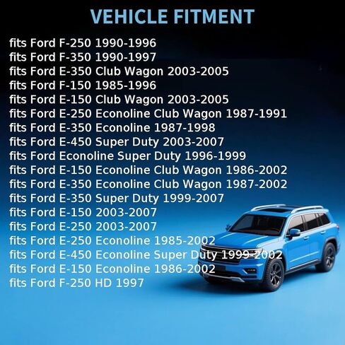 Front 1 X Axle Support Bushing fits Ford F-150,F-250,F-350,E-150 Club Wagon 1985 1986 1987 1988 1989 1990 1991 1992 1993 1994 1995 1996 1997-2007 Replacement 8C2Z-3B177-A, E4TZ-3B177-B in Kuwait