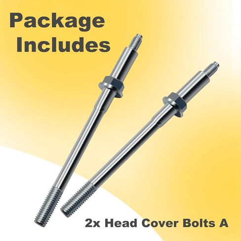 2PCS Valve Head Cover Bolts A Compatible with Honda Civic 2002-2015 CR-V 2002-2014 Element 2003-2011 Accord 2003-2012 Crosstour 2012-2015 Acura RSX TSX RDX ILX Replace# 90011-PNA-003 in Saudi Arabia