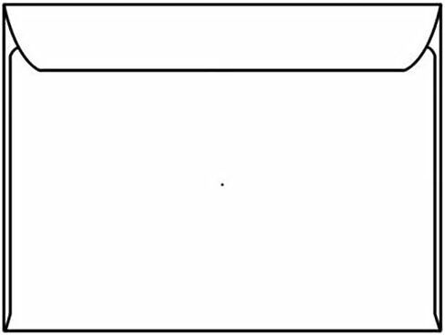 Open Side Booklet Envelopes, 8-3/4" x 11-1/2", 28#, White, Side Seams (Box of 500) in Saudi Arabia