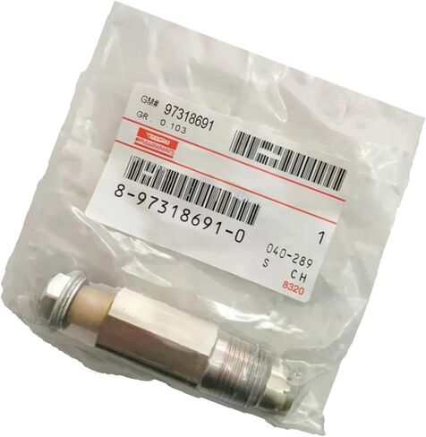 محدد ضغط الوقود 8-97318-691-0 8973186910 متوافق مع ايسوزو NPR NQR NRR 4HK1 5.2L 2004 2005 2006 2007 2008 2009 in Kuwait