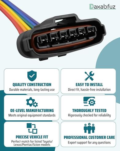 موصل جسم الخانق الإلكتروني مناسب لسيارة تويوتا كامري كورولا RAV4 ماتريكس سولارا بونتياك فيبي سليل TC XB لكزس موديلات in Kuwait