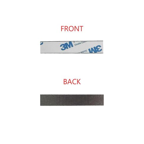 1/2 Inch Width Neodymium Flexible Magnet Strip, Magnetic Rubber Tape with 3M Self-Adhesive (120 Inches),Magnetic Tape Strips Roll with 3M Adhesive Backing, Flexible Sticky Magnet Tape in Saudi Arabia