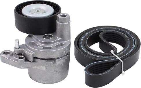 Belt Tensioner and Serpentine Belt for Nissan Altima 2.5 2013-2018, Rogue Non-Hybrid 2015-2020 in Kuwait
