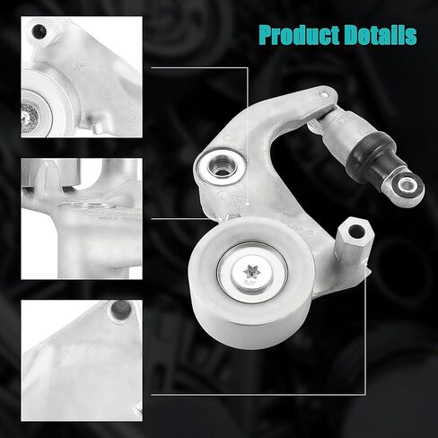 39385 Belt Tensioner Assembly with Pulley (1.8L 2.0L L4) For Honda Civic 2006-2015,HR-V 2016-2018,For Acura ILX 2013-2015 3117051BH01 31170R0A015 31170R0A005 31170R0A025 3117051BH02 89600 in Saudi Arabia