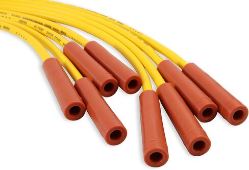 ACCEL 4053 Spark Plug Wire Set - Super Stock Graphite Core 8mm - Yellow in Saudi Arabia