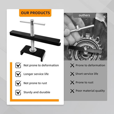 T-0151 أداة نقل ضاغط الزنبرك الخلفي - 4L60E متوافقة مع GM 250 250C 350 350C 700R4 4L60 4L60-E 4L65E 4L70 4L70E 4T80-E ضاغط زنبركي منخفض وعكسي in Kuwait