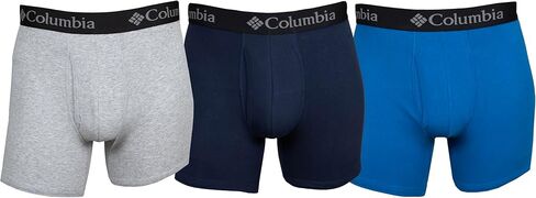 Columbia Men's Cotton Stretch 3 PK Boxer Brief in Saudi Arabia